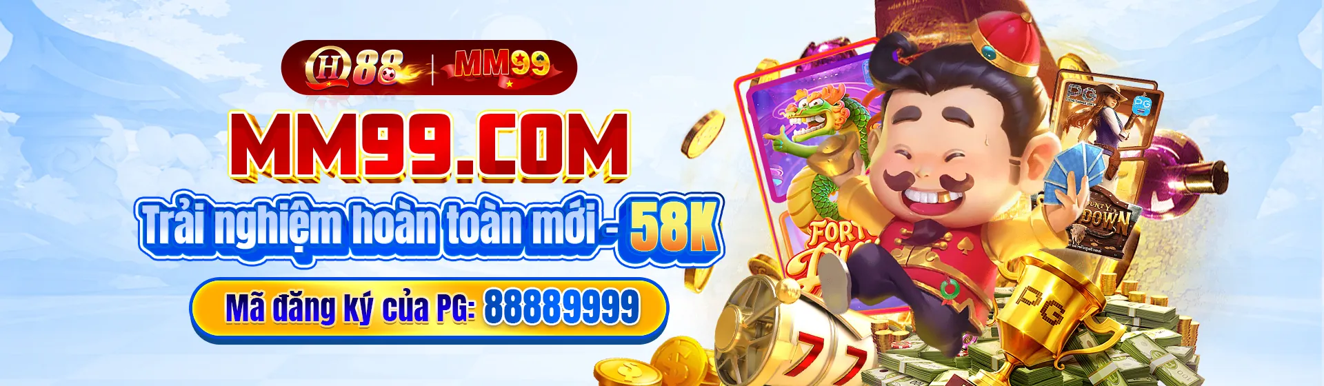 Banner quảng cáo khuyến mãi hấp dẫn cho game bắn cá hz888 casino